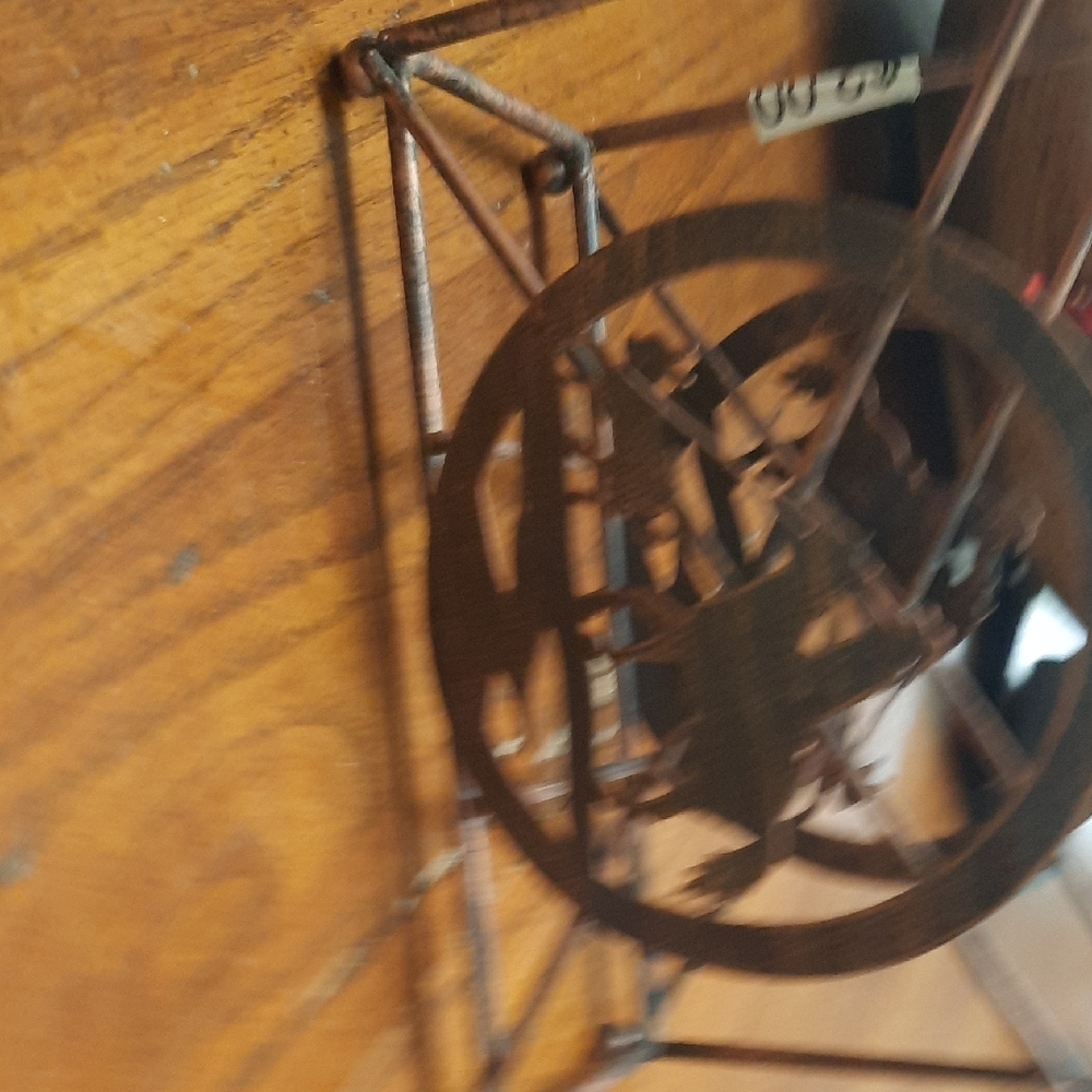 Rustic Brown Metal Wall Art